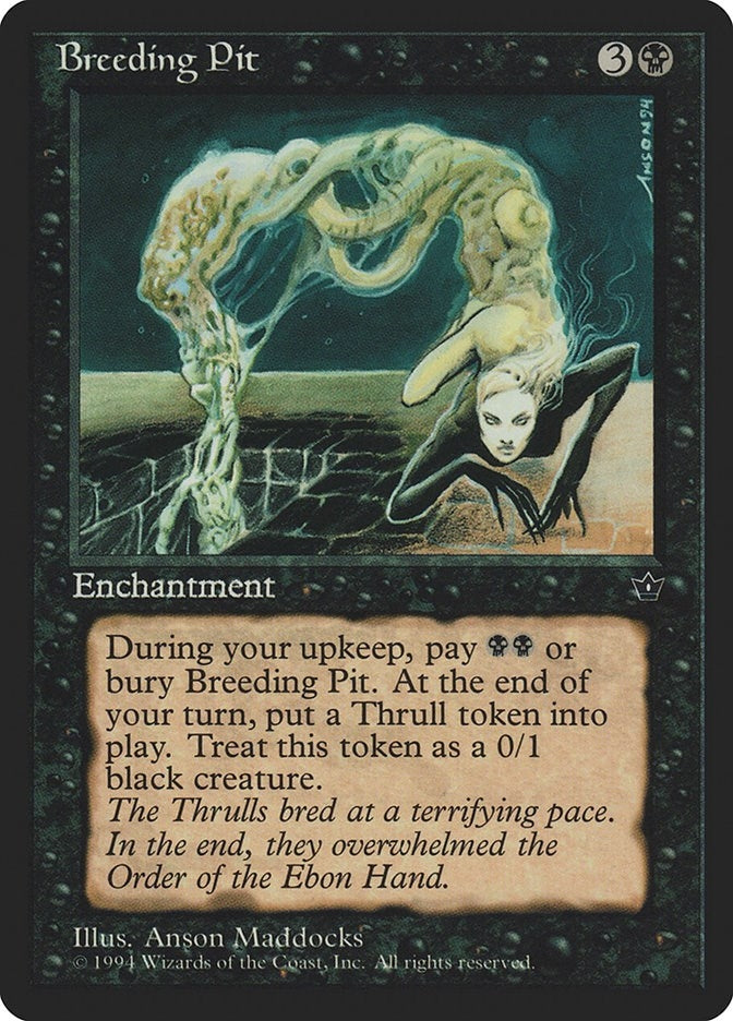 Image for Breeding Pit (Fallen Empires) - Magic: The Gathering