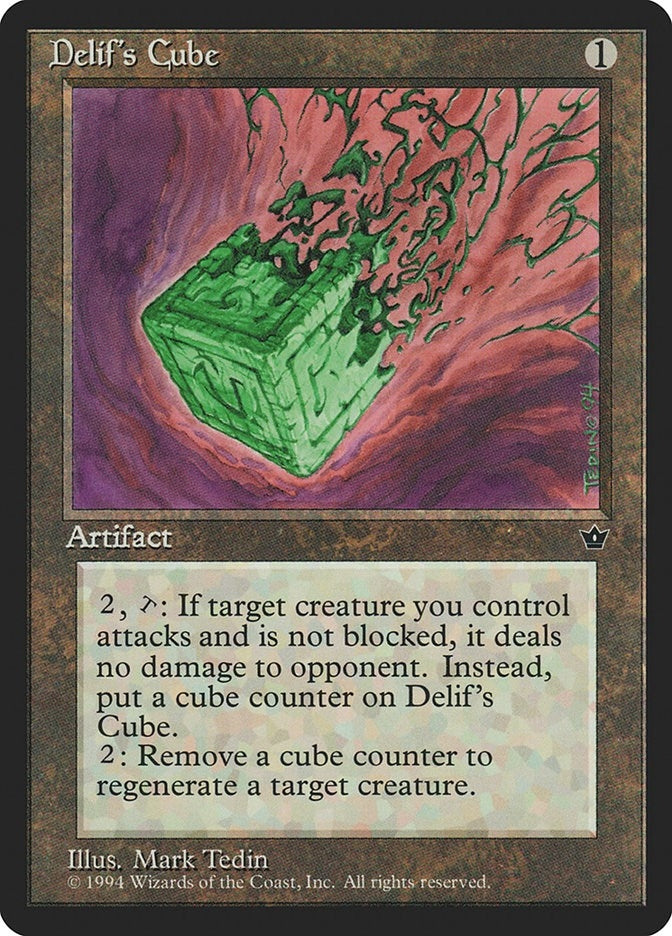 Image for Delif's Cube (Fallen Empires) - Magic: The Gathering