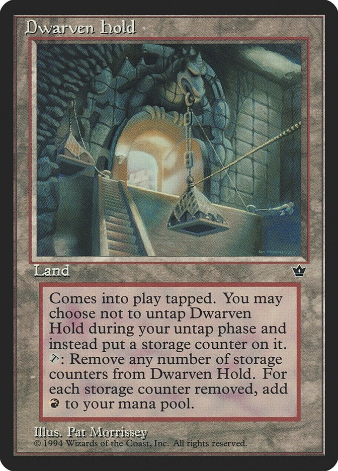 Image for Dwarven Hold (Fallen Empires) - Magic: The Gathering