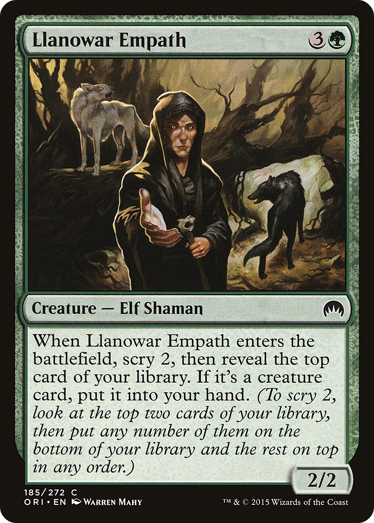 Llanowar Empath (185) (ORI)