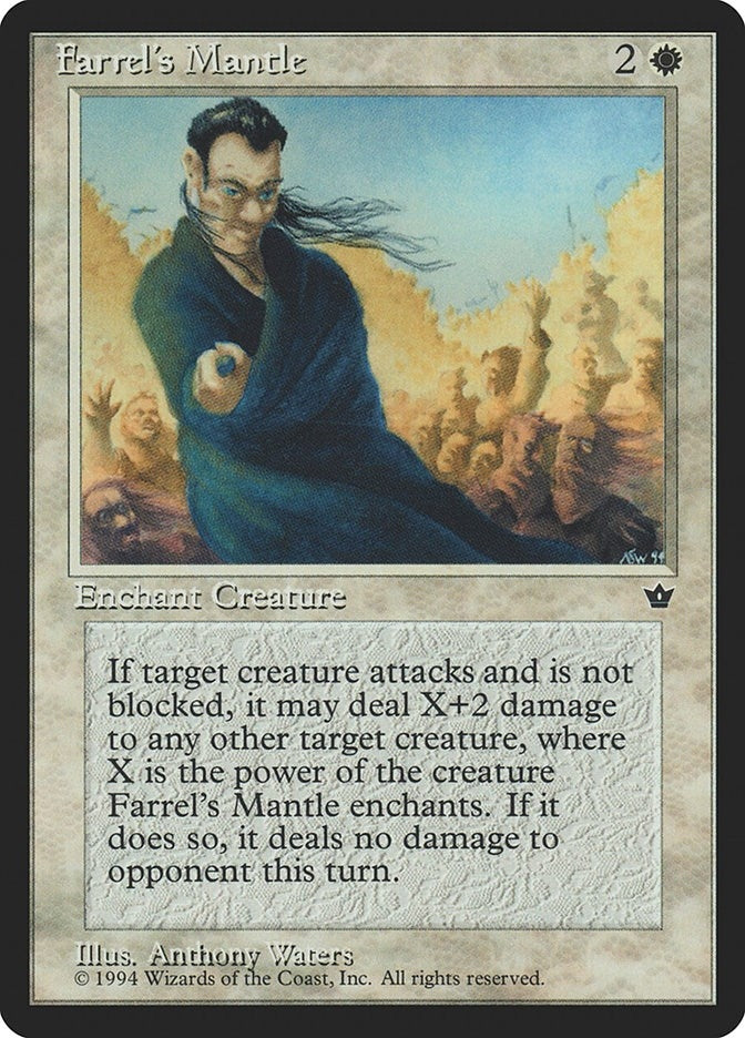 Image for Farrel's Mantle (Fallen Empires) - Magic: The Gathering