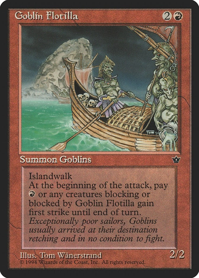 Image for Goblin Flotilla (Fallen Empires) - Magic: The Gathering