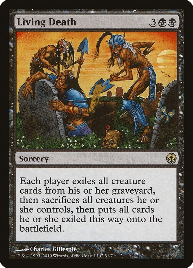 Image for Living Death (31) (Phyrexia vs. the Coalition) - Magic: The Gathering