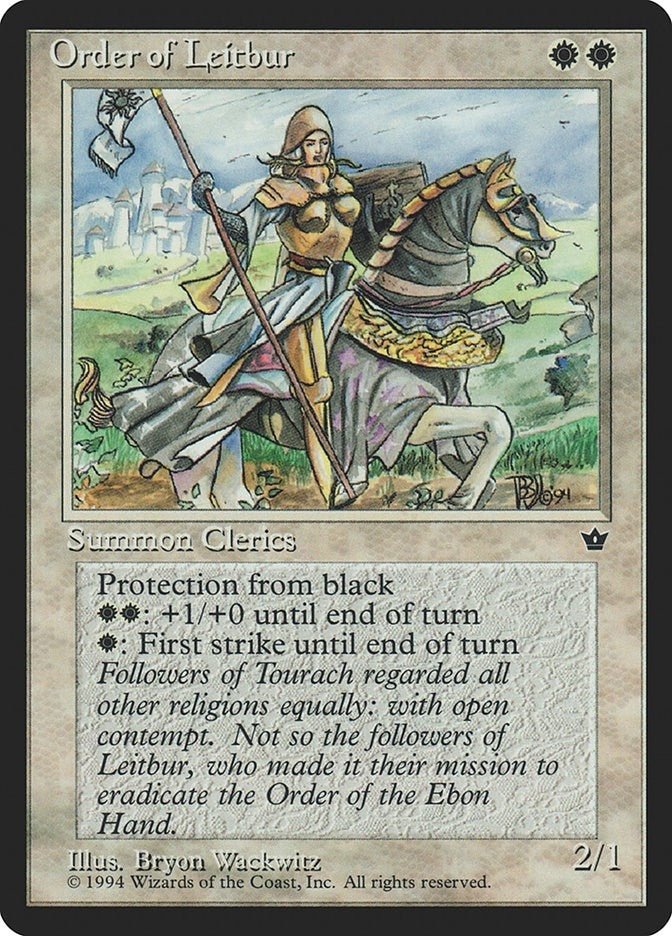 Order of Leitbur (Wackwitz) (Facing Right) (Fallen Empires)