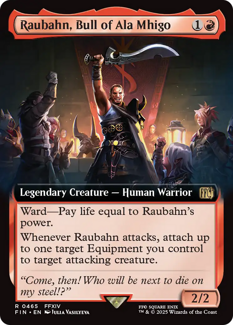 Raubahn, Bull of Ala Mhigo (Extended Art) (465) (FIN)