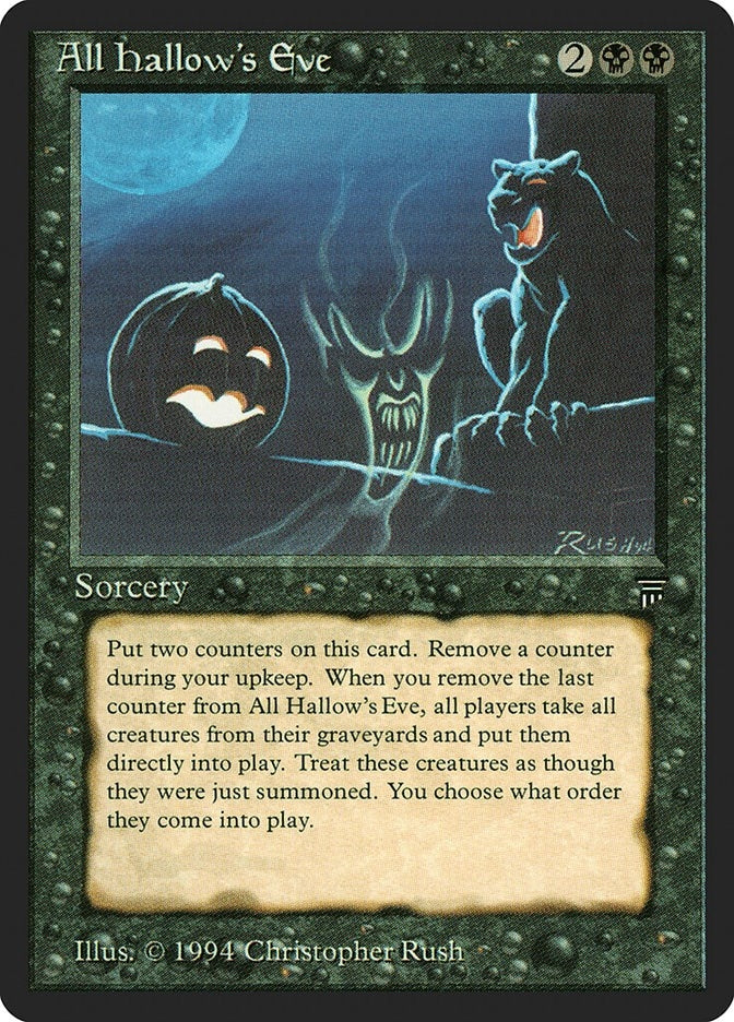 Image for All Hallow's Eve (Legends) - Magic: The Gathering