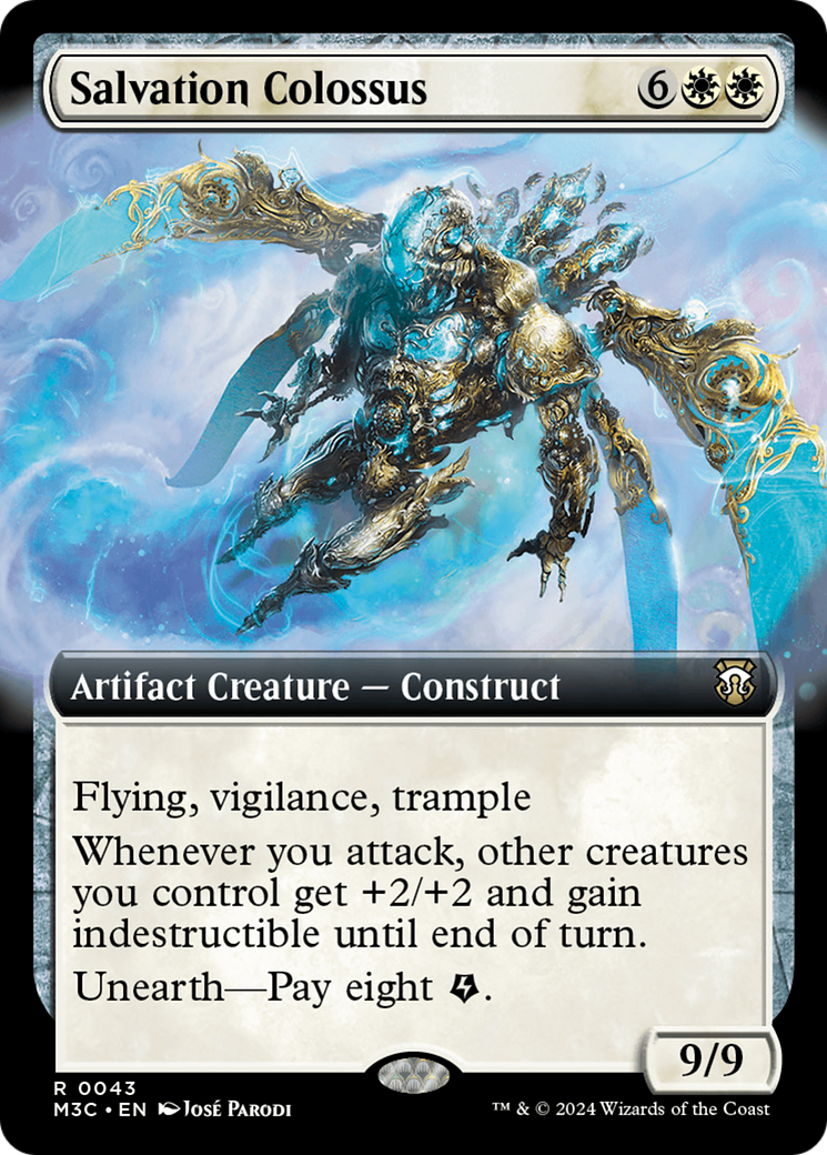 Salvation Colossus (Extended Art) (M3C-043) - Modern Horizons 3 Commander: (Extended Art) Foil
