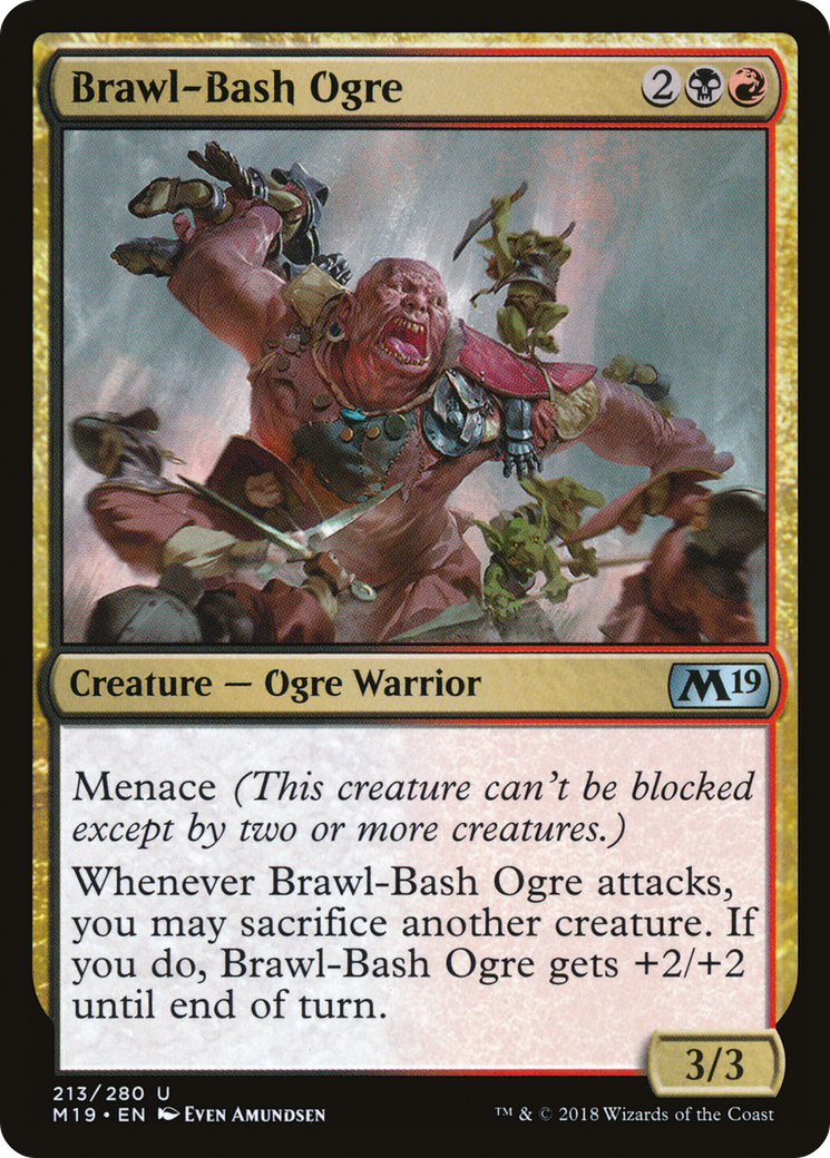 Brawl-Bash Ogre (213) (M19)