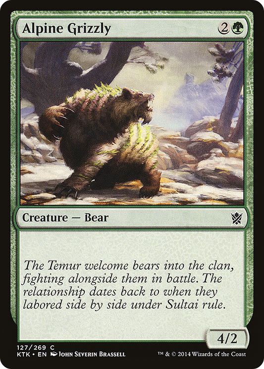 Alpine Grizzly (127) (KTK)