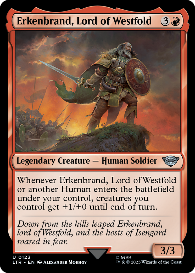 Erkenbrand, Lord of Westfold (123) (LTR)