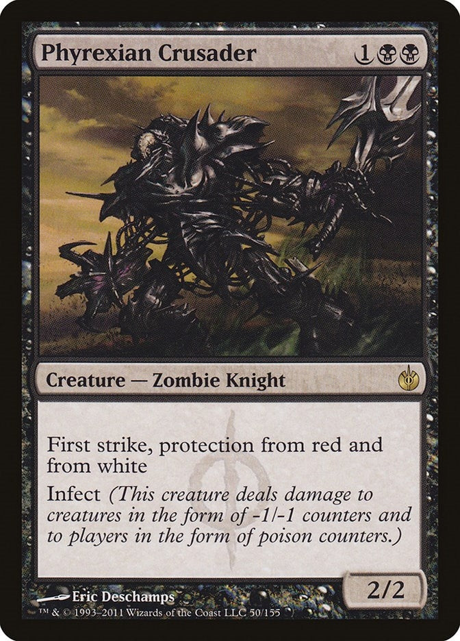 Image for Phyrexian Crusader (50) (Mirrodin Besieged) - Magic: The Gathering