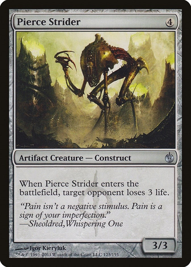 Image for Pierce Strider (123) (Mirrodin Besieged) - Magic: The Gathering
