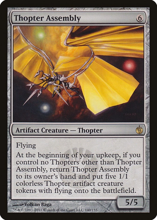 Image for Thopter Assembly (140) (Mirrodin Besieged) - Magic: The Gathering