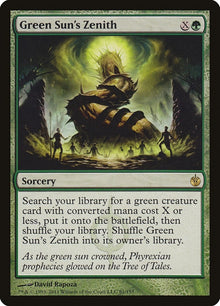 Green Sun's Zenith (81) (Mirrodin Besieged)