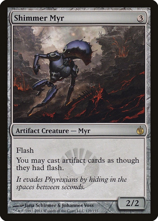 Shimmer Myr (129) (Mirrodin Besieged)