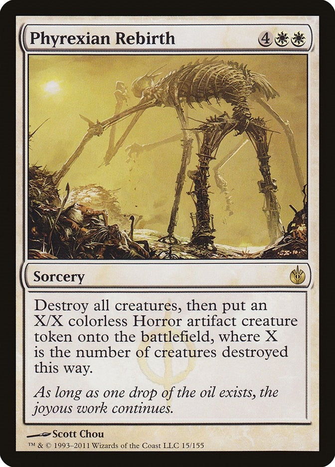 Image for Phyrexian Rebirth (15) (Mirrodin Besieged) - Magic: The Gathering