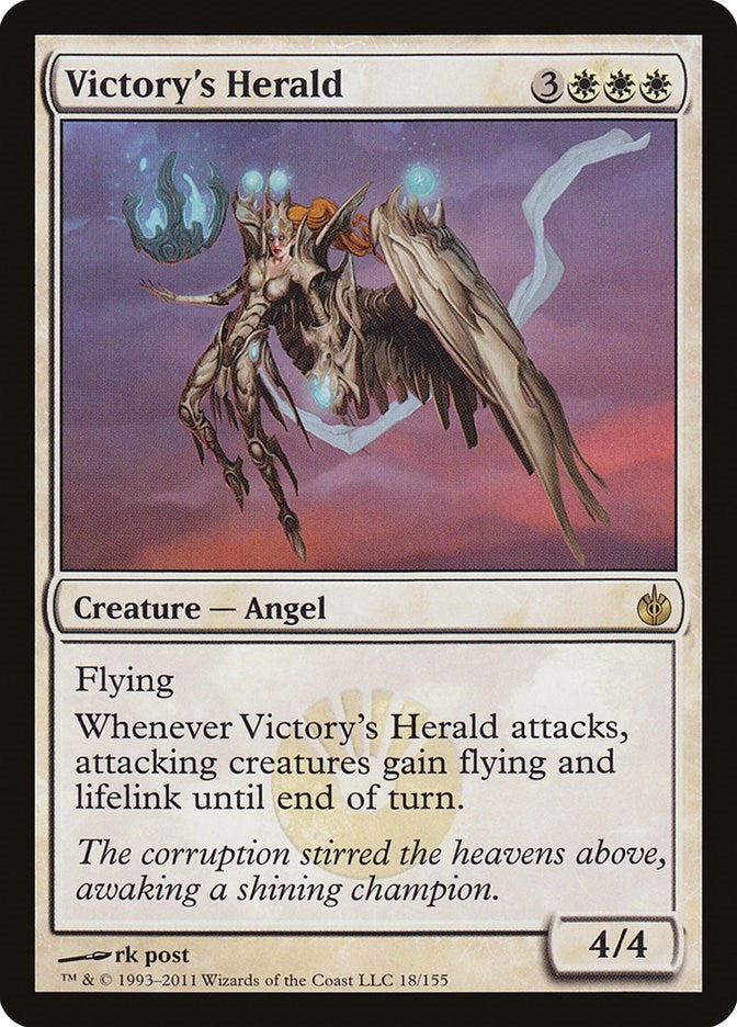 Image for Victory's Herald (18) (Mirrodin Besieged) - Magic: The Gathering