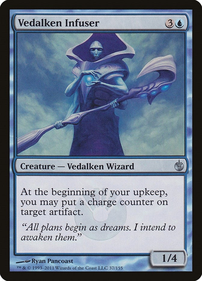 Vedalken Infuser (37) (Mirrodin Besieged)