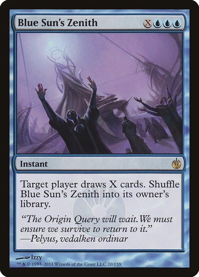 Blue Sun's Zenith (20) (Mirrodin Besieged)