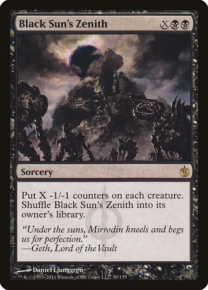 Black Sun's Zenith (39) (Mirrodin Besieged)