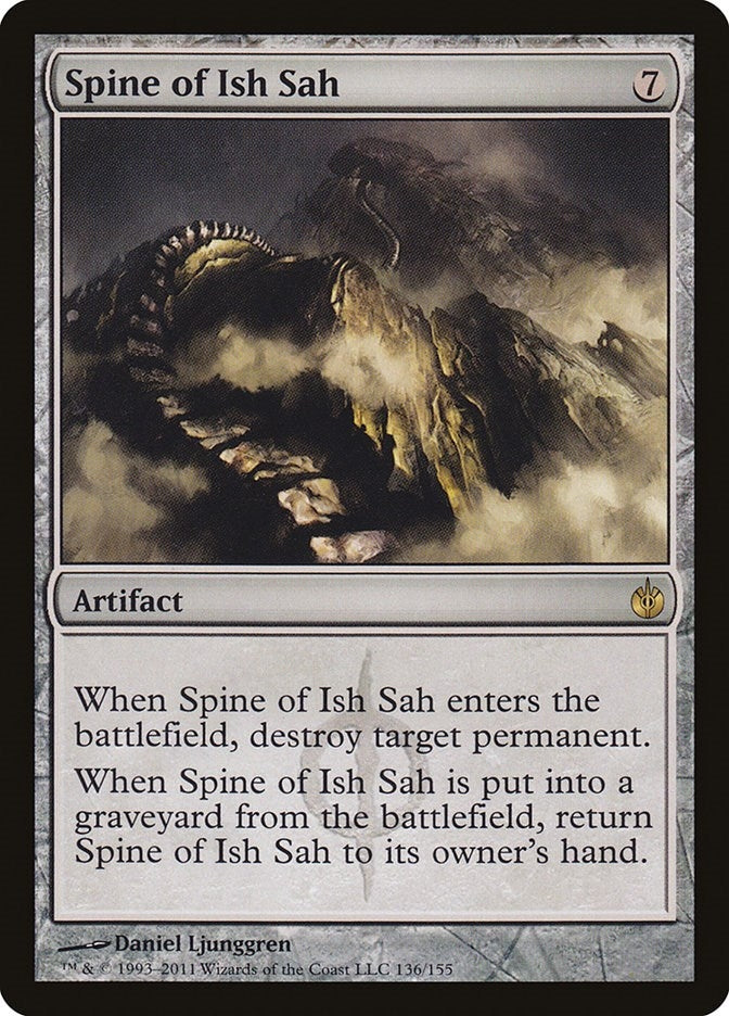 Image for Spine of Ish Sah (136) (Mirrodin Besieged) - Magic: The Gathering