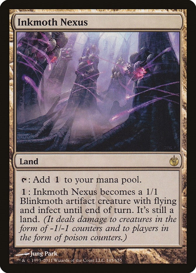 Image for Inkmoth Nexus (145) (Mirrodin Besieged) - Magic: The Gathering
