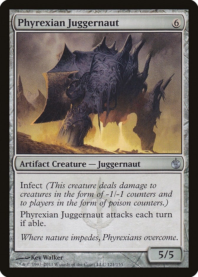 Image for Phyrexian Juggernaut (121) (Mirrodin Besieged) - Magic: The Gathering