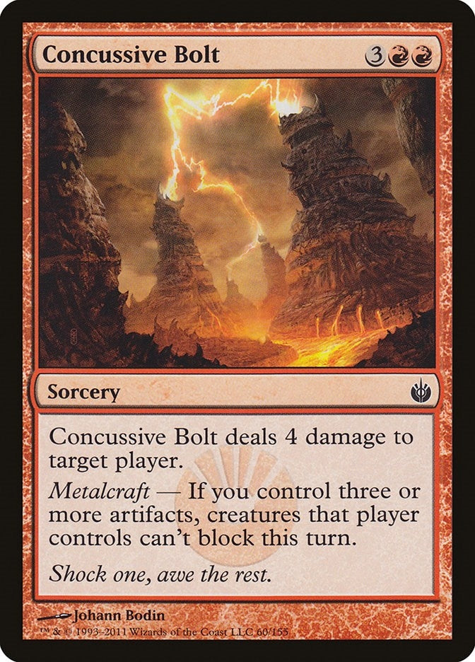 Concussive Bolt (60) (Mirrodin Besieged)