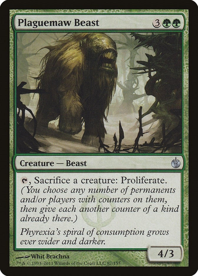 Plaguemaw Beast (87) (Mirrodin Besieged)