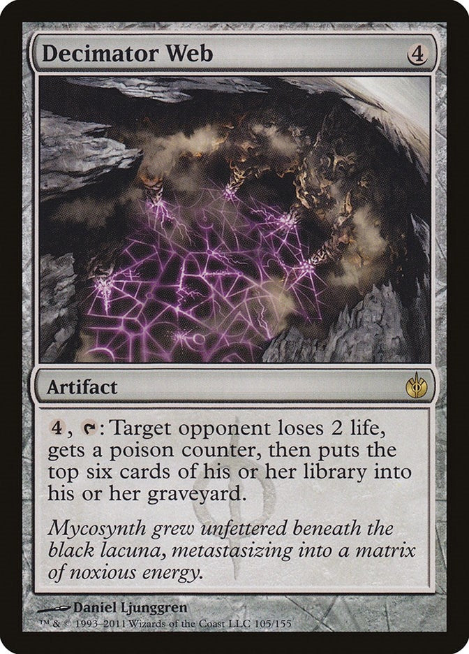 Image for Decimator Web (105) (Mirrodin Besieged) - Magic: The Gathering