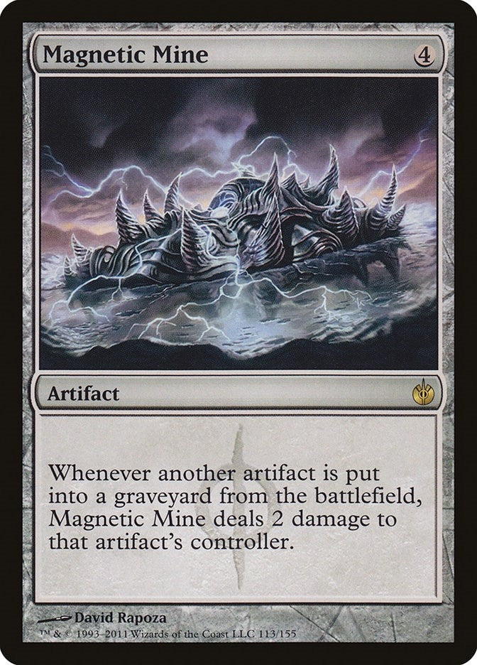 Magnetic Mine (113) (Mirrodin Besieged)
