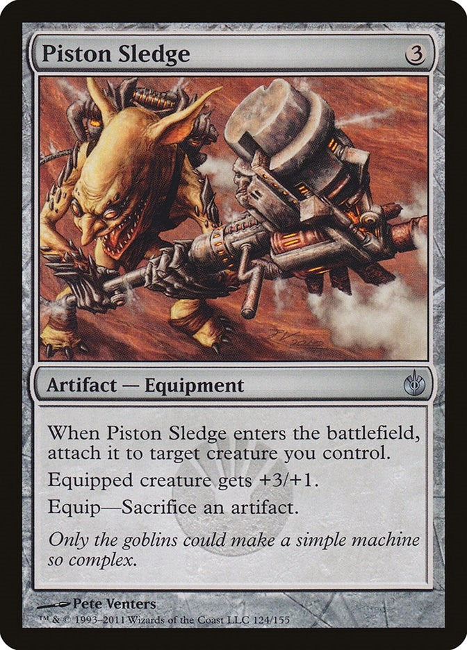 Image for Piston Sledge (124) (Mirrodin Besieged) - Magic: The Gathering