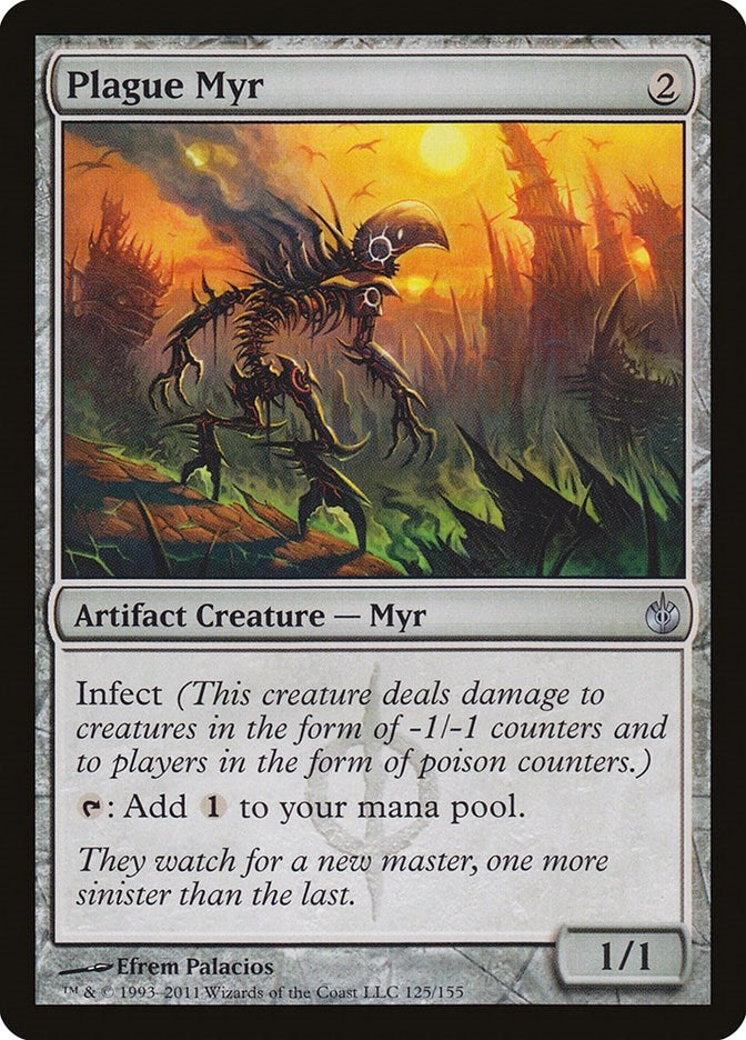 Plague Myr (125) (Mirrodin Besieged)