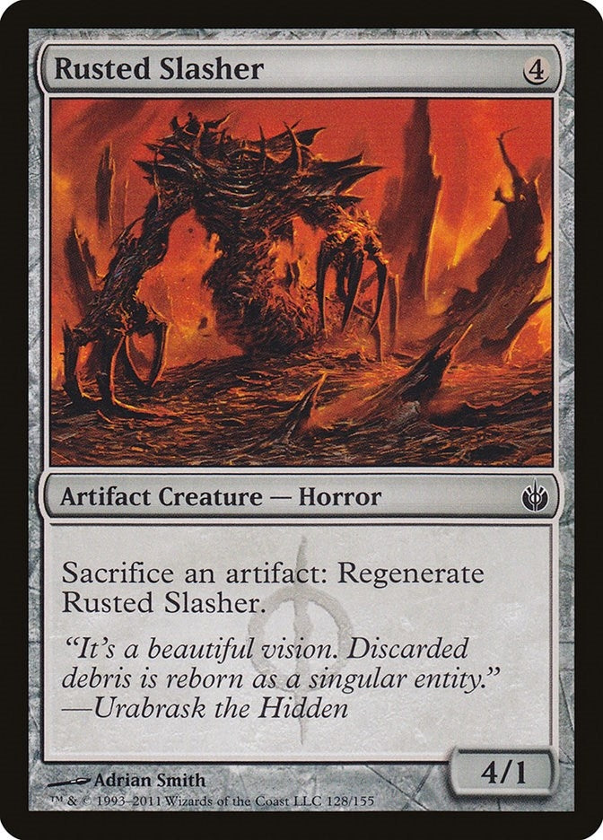 Rusted Slasher (128) (Mirrodin Besieged)