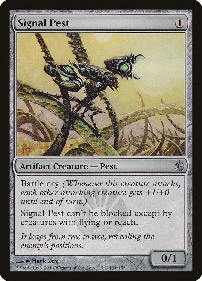 Image for Signal Pest (131) (Mirrodin Besieged) - Magic: The Gathering