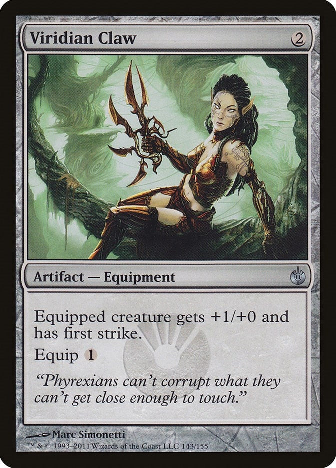 Image for Viridian Claw (143) (Mirrodin Besieged) - Magic: The Gathering