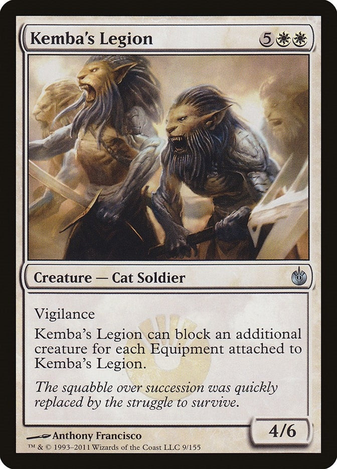 Image for Kemba's Legion (9) (Mirrodin Besieged) - Magic: The Gathering