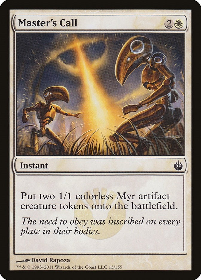 Master's Call (13) (Mirrodin Besieged)