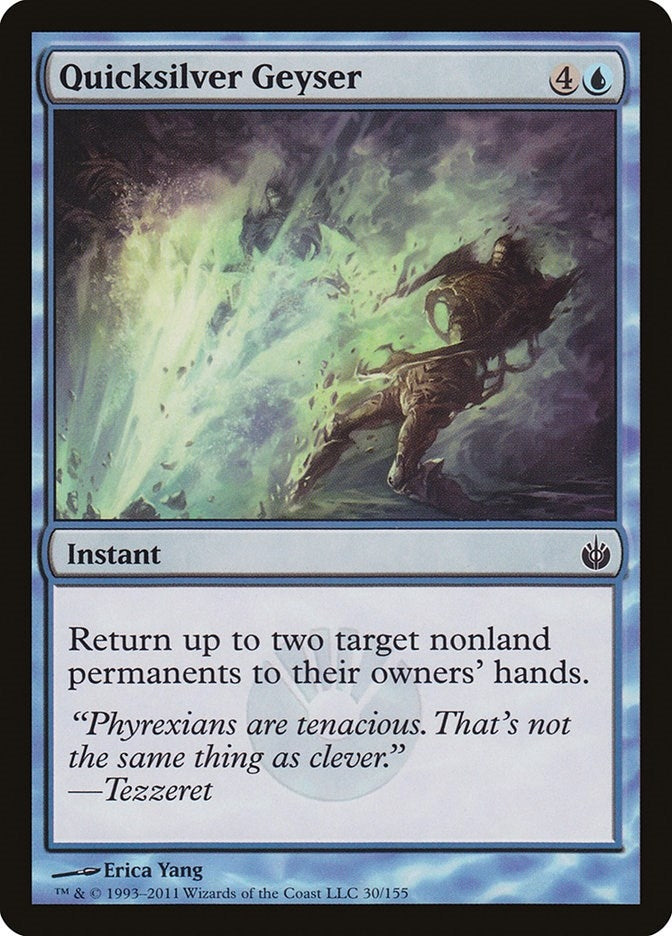 Image for Quicksilver Geyser (30) (Mirrodin Besieged) - Magic: The Gathering