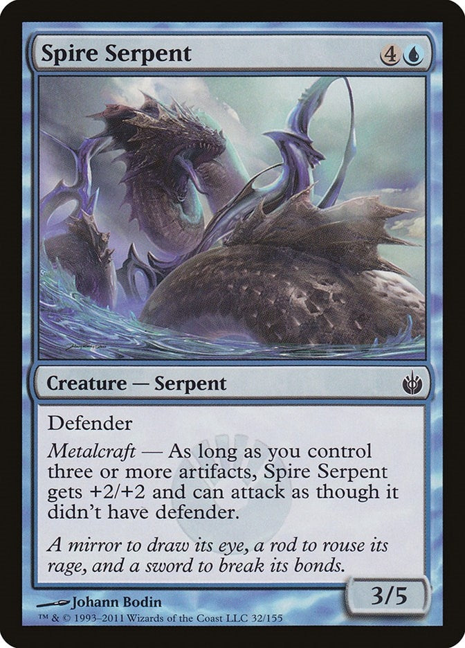 Spire Serpent (32) (Mirrodin Besieged)