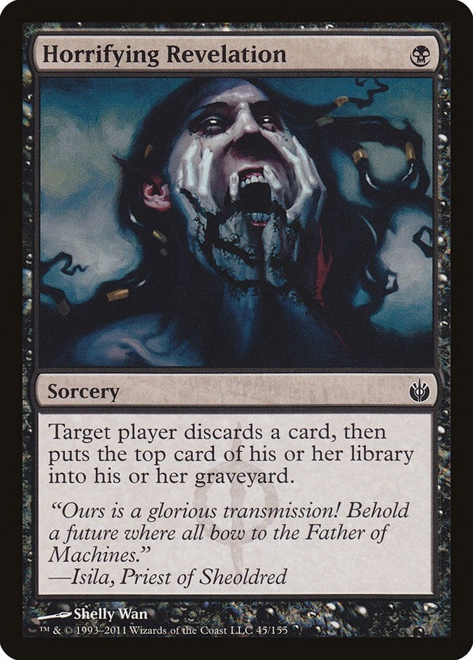 Image for Horrifying Revelation (45) (Mirrodin Besieged) - Magic: The Gathering