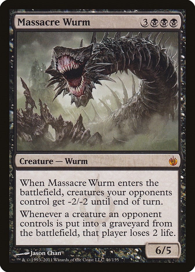 Massacre Wurm (46) (Mirrodin Besieged)