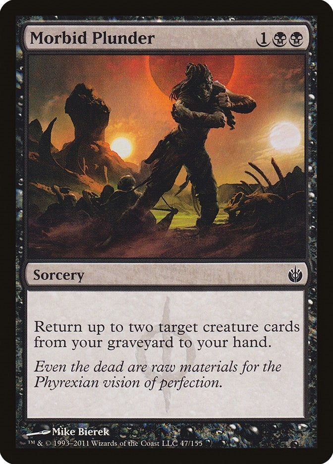 Image for Morbid Plunder (47) (Mirrodin Besieged) - Magic: The Gathering