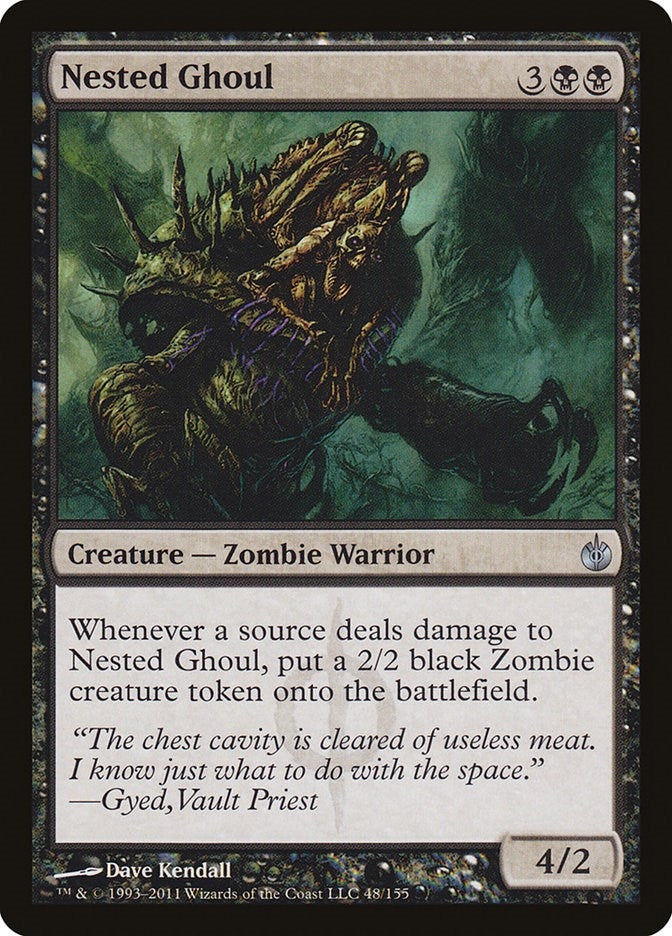 Nested Ghoul (48) (Mirrodin Besieged)