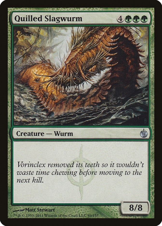 Image for Quilled Slagwurm (89) (Mirrodin Besieged) - Magic: The Gathering