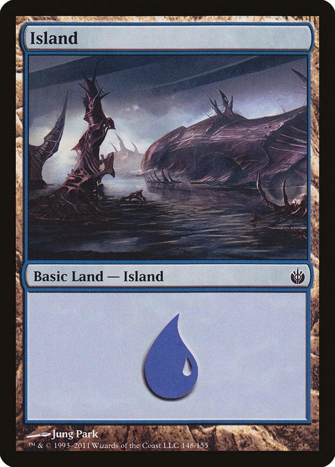 Image for Island (148) (148) (Mirrodin Besieged) - Magic: The Gathering