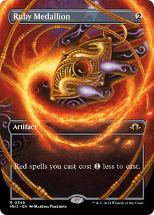 Ruby Medallion (Borderless) (348) (MH3)