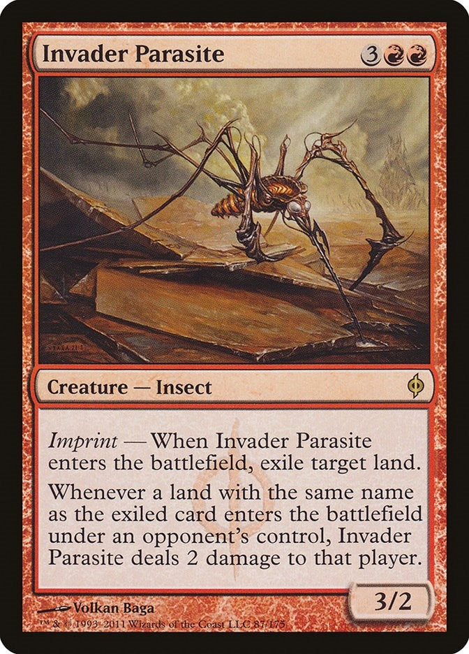 Image for Invader Parasite (87) (New Phyrexia) - Magic: The Gathering