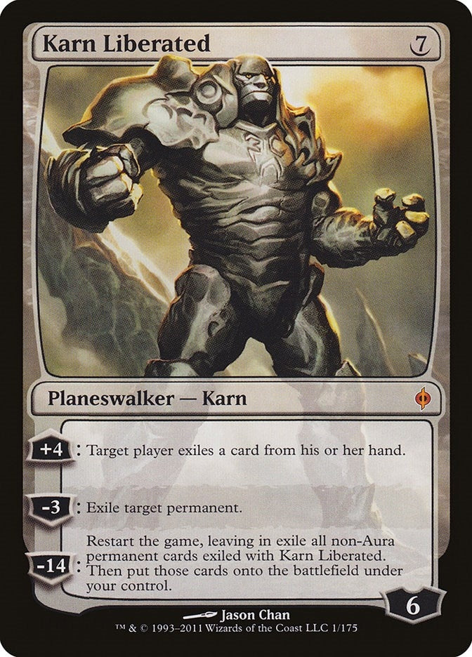 Image for Karn Liberated (1) (New Phyrexia) - Magic: The Gathering