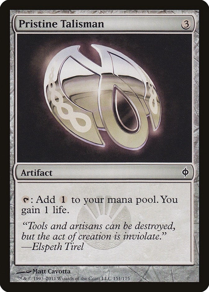 Image for Pristine Talisman (151) (New Phyrexia) - Magic: The Gathering